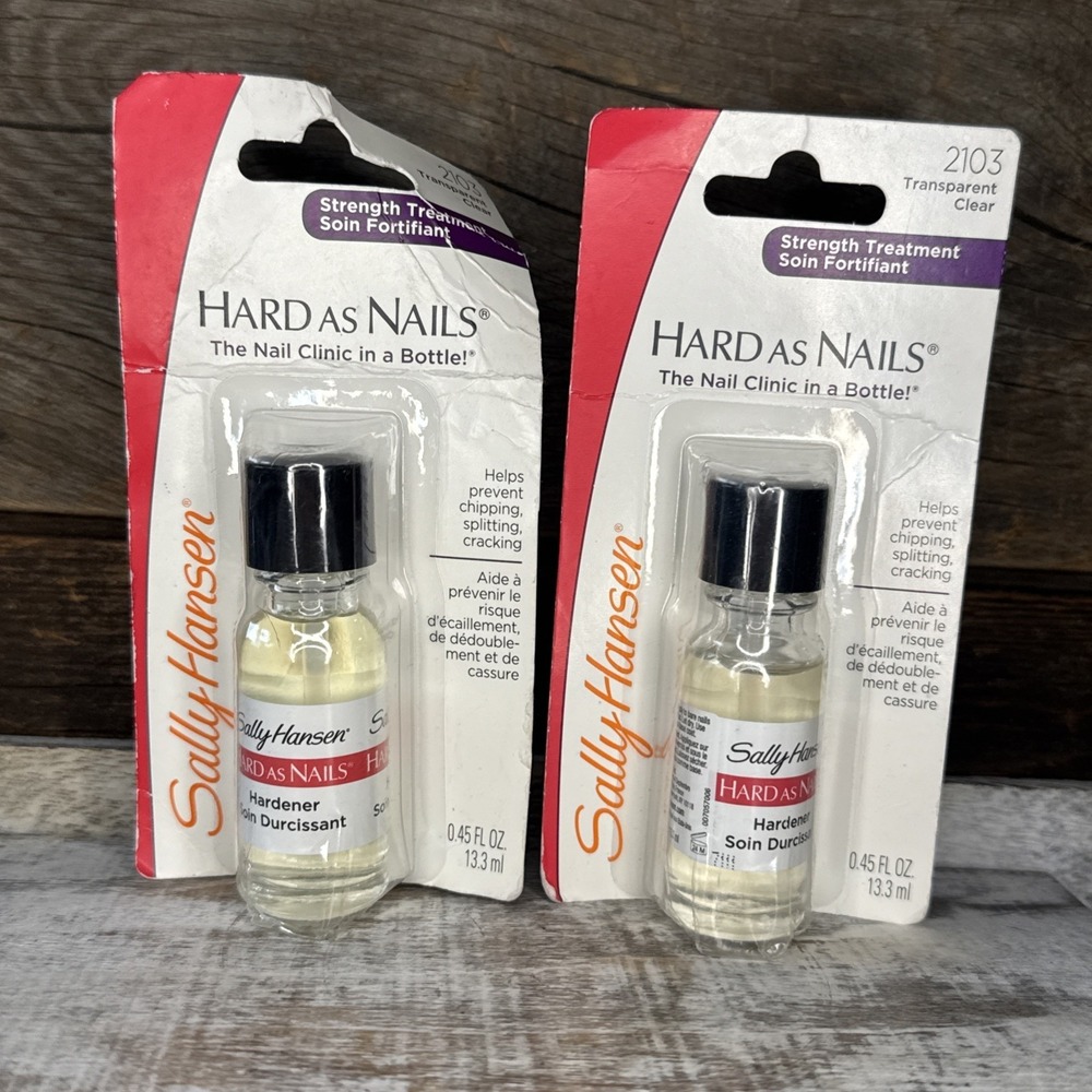 Sally Hansen | 2 Pack | Hard As Nails Strengthener #2103 Clear